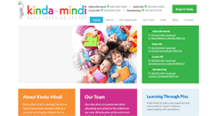 Desktop Screenshot of kinda-mindi.com.au